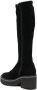 Clergerie Anki 75mm knee-high suede boots Black - Thumbnail 3