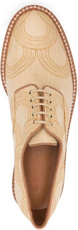 Clergerie Baxter 45mm Oxford shoes Neutrals