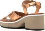 Clergerie Charline 75mm sandals Brown - Thumbnail 3