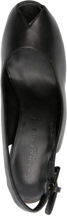 Clergerie Dylan 110mm sandals Black