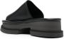 Clergerie Faith platform leather sandals Black - Thumbnail 3