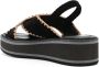 Clergerie Freedom 45mm wedge sandals Black - Thumbnail 2