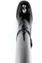 Clergerie glossy-finish heeled boots Black - Thumbnail 4