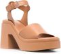 Clergerie Nelio leather sandals Brown - Thumbnail 2