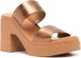 Clergerie Next 110mm leather sandals Brown - Thumbnail 2