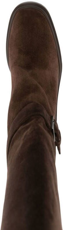 Clergerie Ninon 100mm high heel boots Brown