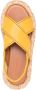 Clergerie open-toe leather sandals Yellow - Thumbnail 4