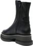 Clergerie platform sole leather ankle boots Black - Thumbnail 3