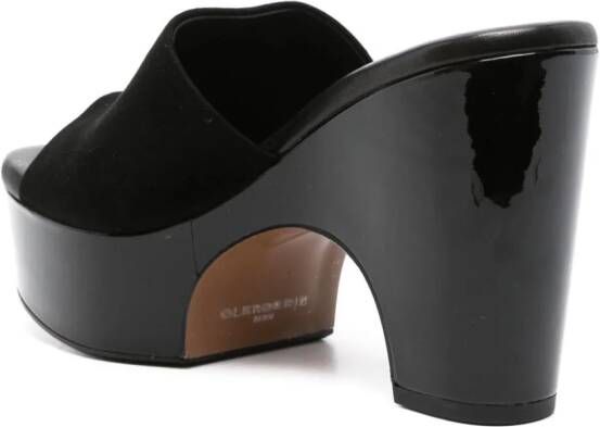 Clergerie View 110mm mules Black