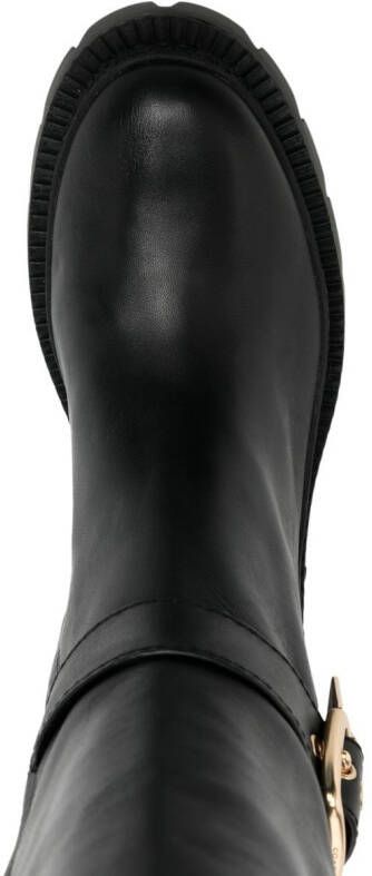 Coach buckle-detail long boots Black