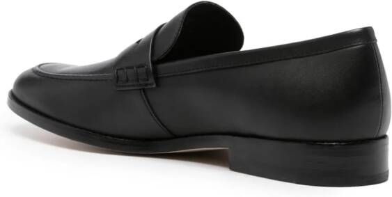 Coach Declan leather penny loafers Black