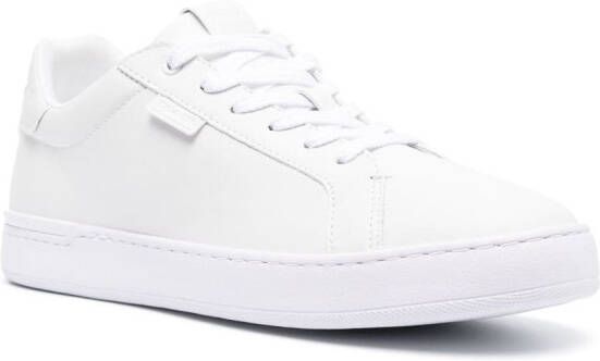Coach embossed-logo low-top sneakers White