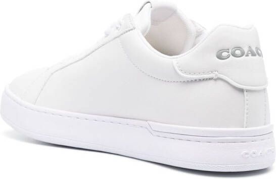 Coach embossed-logo low-top sneakers White