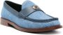 Coach Jolene leather-trim loafers Blue - Thumbnail 2