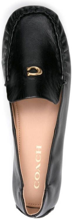 Coach Ronnie leather loafers Black