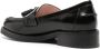 Coccinelle 35mm tassel-detail leather loafers Black - Thumbnail 3