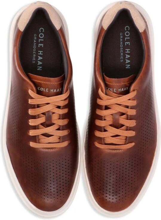 Cole Haan Grandpro Rally leather sneakers Brown