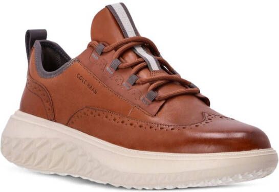 Cole Haan Zerogrand leather sneakers Brown