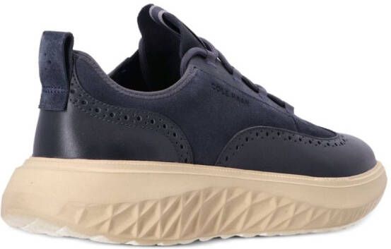Cole Haan Zerogrand panelled leather sneakers Blue