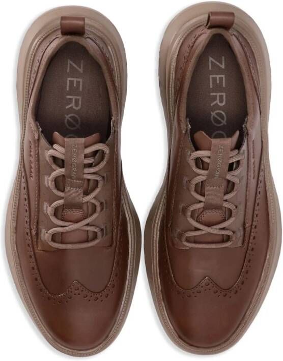 Cole Haan Zerogrande leather sneakers Brown