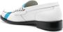 College contrast-stitching leather loafers White - Thumbnail 3