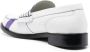College contrast-stitching leather loafers White - Thumbnail 3