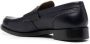 College pinked-edge leather loafers Blue - Thumbnail 3