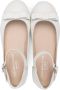 Colorichiari bow-detail leather ballerina shoes White - Thumbnail 3