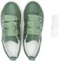 Colorichiari lace-up leather sneakers Green - Thumbnail 3