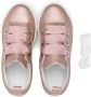 Colorichiari lace-up leather sneakers Pink - Thumbnail 3