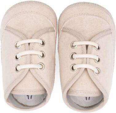 Colorichiari lace-up round-toe shoes Neutrals
