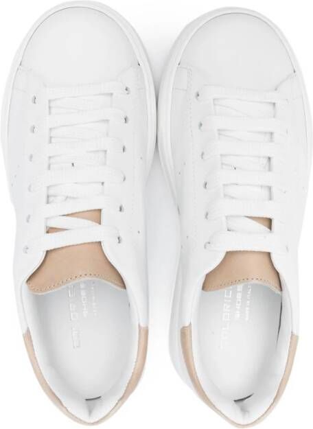 Colorichiari stud-embellished leather sneakers White