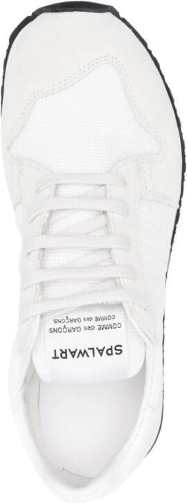 Comme Des Garçons Comme Des Garçons logo-patch tonal sneakers White