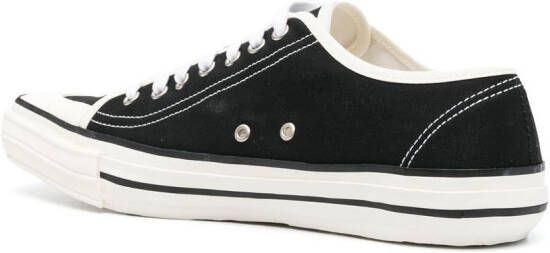 Comme Des Garçons Comme Des Garçons pointed-toe canvas sneakers Black