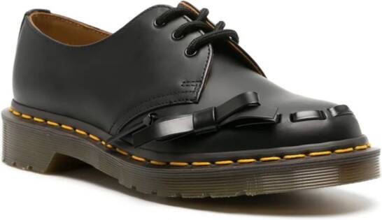 Comme Des Garçons Comme Des Garçons x Dr. Martens lace-up-detail oxford shoes Black