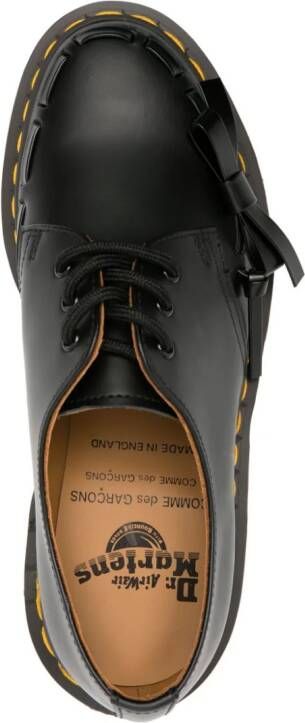 Comme Des Garçons Comme Des Garçons x Dr. Martens lace-up-detail oxford shoes Black