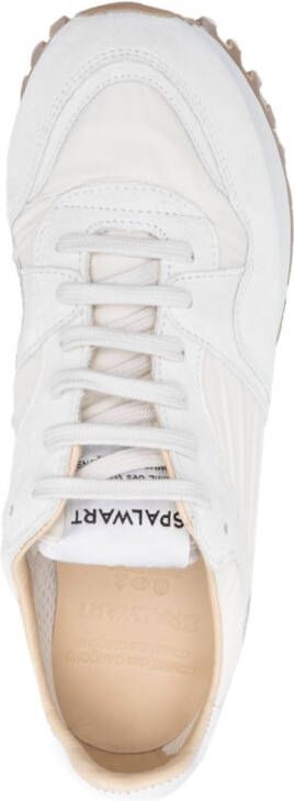 Comme Des Garçons Comme Des Garçons x Spalwart platform panelled sneakers White