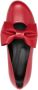 Comme Des Garçons Girl 25mm leather bow-detail ballerinas Red - Thumbnail 4