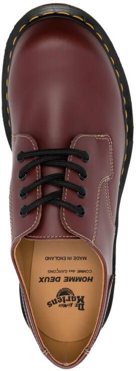 Comme des Garçons Homme Deux x Dr Martens derby shoes Red