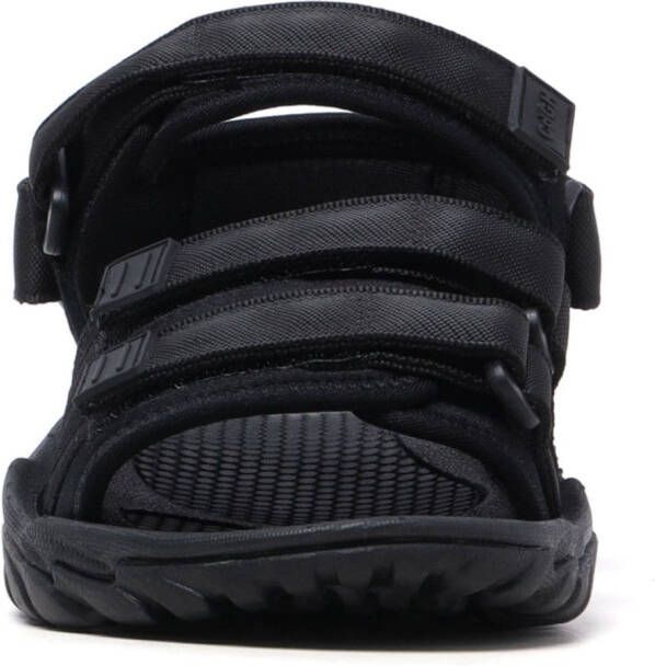 Comme des Garçons Homme logo-appliqué touch-strap sandals Black