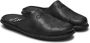Comme des Garçons Homme logo-embroidered leather slippers Black - Thumbnail 2