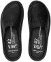 Comme des Garçons Homme logo-embroidered leather slippers Black - Thumbnail 4
