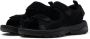 Comme des Garçons Homme logo-print touch-strap sandals Black - Thumbnail 2