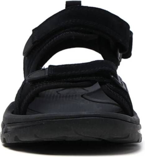 Comme des Garçons Homme logo-print touch-strap sandals Black