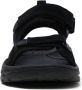 Comme des Garçons Homme logo-print touch-strap sandals Black - Thumbnail 4