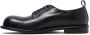 Comme des Garçons Homme Plus asymmetric leather Derby shoes Black - Thumbnail 5