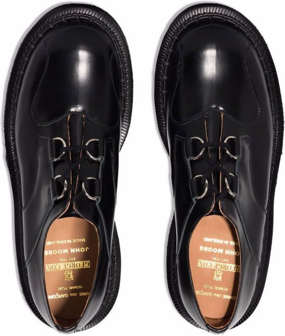 Comme des Garçons Homme Plus x George Cox x John Moore Ghillies creepers Black