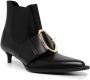 Comme Des Garçons oversized-buckle 40mm ankle boots Black - Thumbnail 2