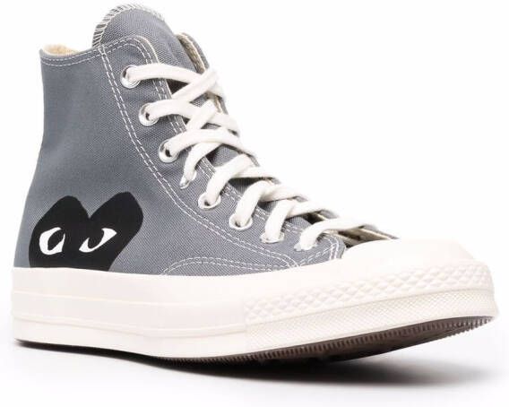 Comme Des Garçons Play x Converse x Converse Chuck Taylor high-top sneakers Grey