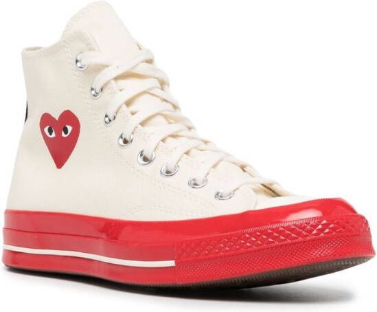 Comme Des Garçons Play x Converse Chuck 70 high-top sneakers Red
